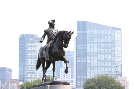 George Washington Statue at the Boston Public Garden