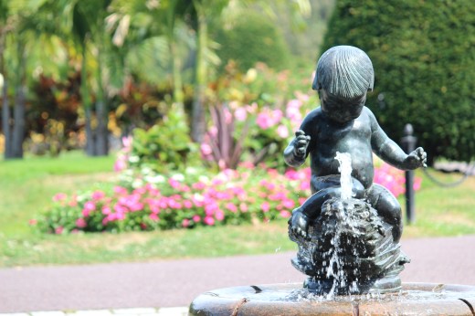 Child Fountain  at the Boston Public Garden