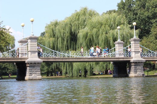 Bridge  at the Boston Public Garden