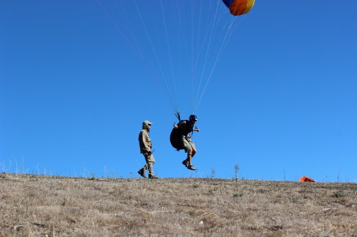 Feeling the lift and take off