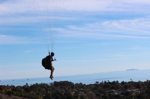 Floating towards the Pacific