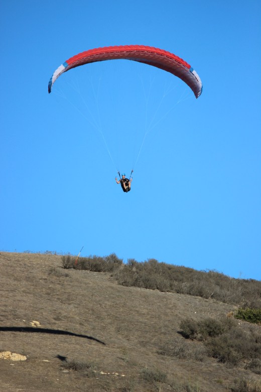 My buddy Mike in flight