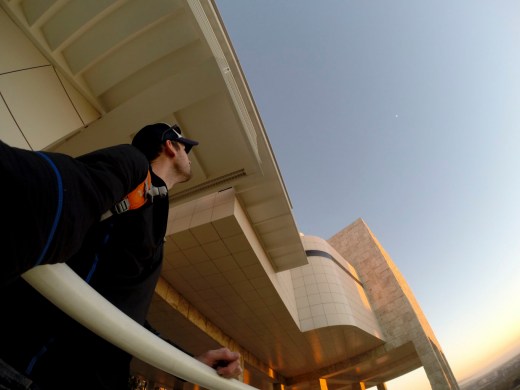 Getty Center Fisheye 