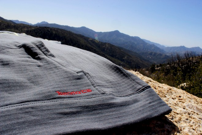 Terramar Full Zip hoodie with heavyweight thermoregulation comfort technology kept me warm as the temps dropped