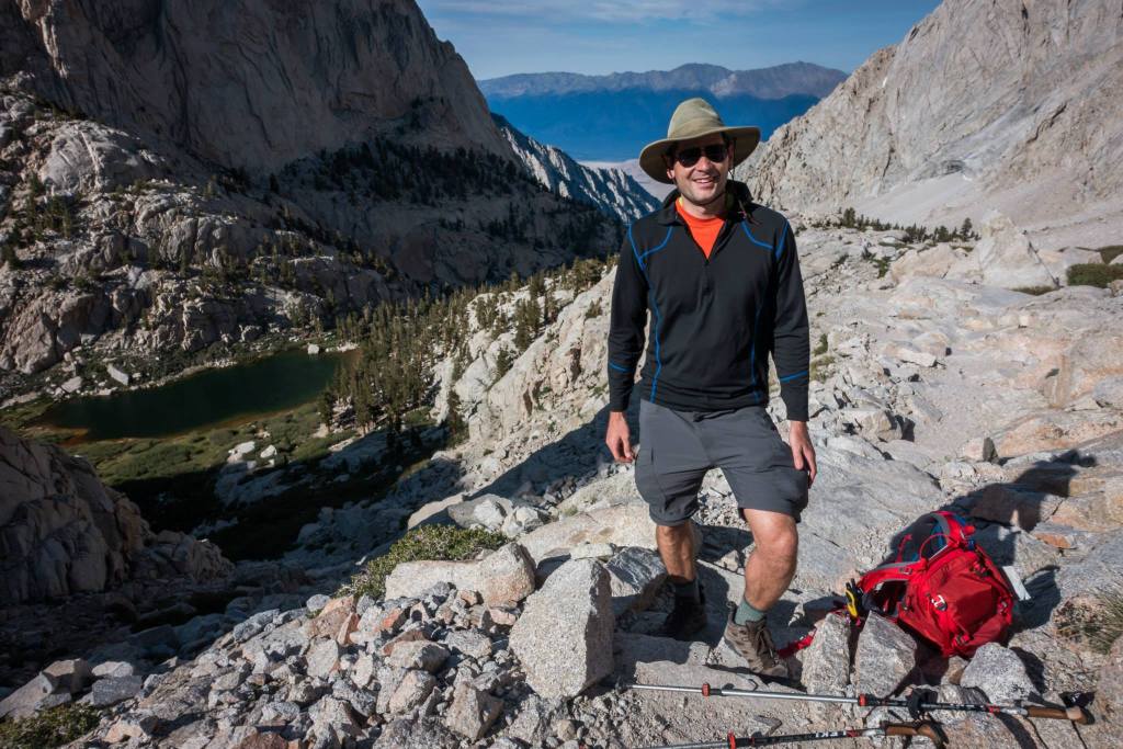 Keeping warm in my Terramar 1/2 Zip base layer