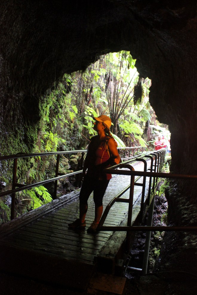 Near Kilauea Iki is the Thurston Lava Tube, an underground tunnel created by lava that you can explore.